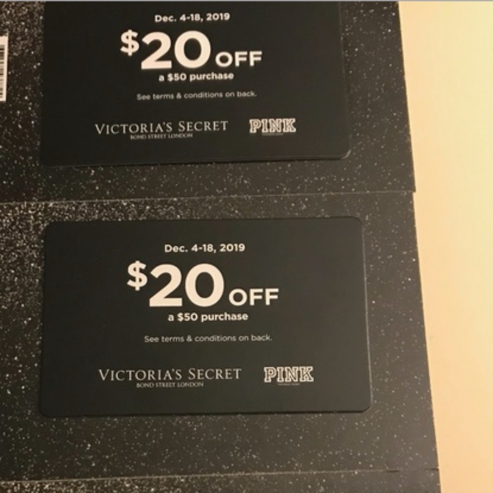 VSecret Reward Cards-$40 off $100!!... Dec. 4-18